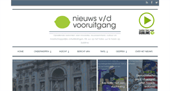 Desktop Screenshot of hetnieuwsvandevooruitgang.nl